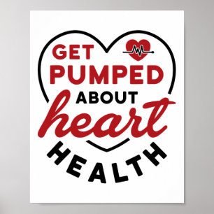 Heart Health Heart Disease Awareness Cardiology Ge Poster