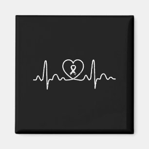 Heart Health Heart Disease Awareness Heartbeat Chd Magnet