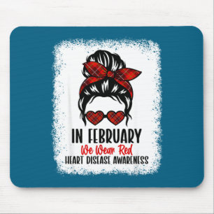 Heart Health Heart Disease Awareness Heartbeat Chd Mouse Mat