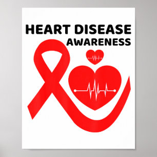 Heart Health Heart Disease Awareness Poster