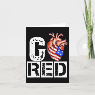 Heart Health Month February American Heart Health  Card