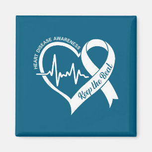 Heart health month heart disease chd awareness magnet
