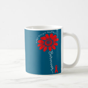 Heart Health Survivor Heart Disease Awareness Chd  Coffee Mug