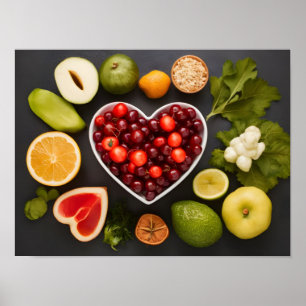 Heart-Healthy Food Selection Poster