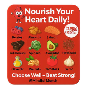 ❤️ Heart Healthy Fridge Magnet