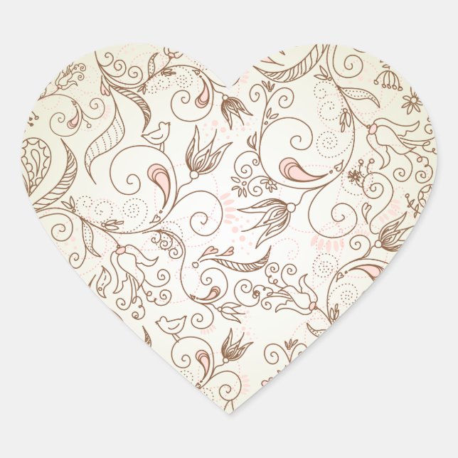 Heart Heart Sticker (Front)