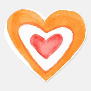 Heart Heart Sticker