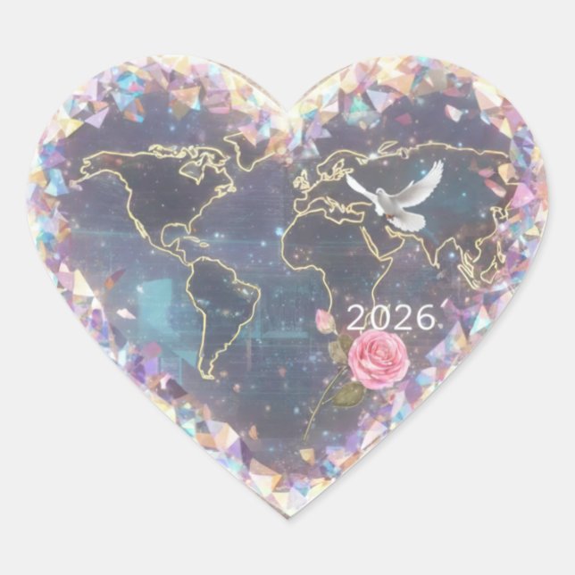 HEART HEART STICKER (Front)