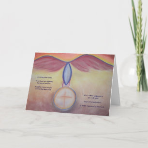Heart Heavenly view greeting card