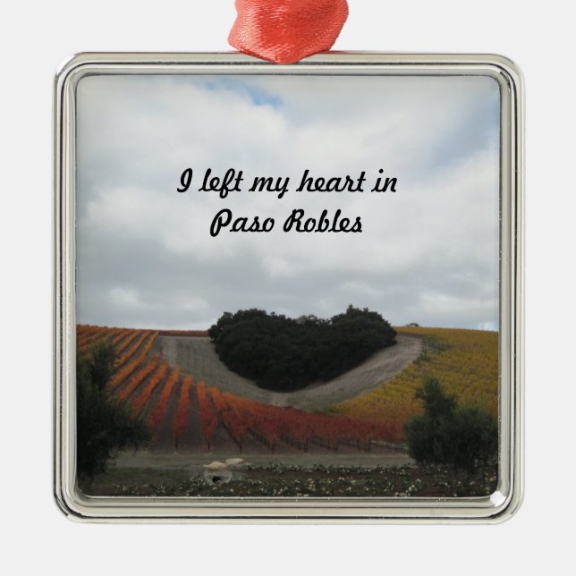 Heart Hill at Niner Estates, in Autumn Metal Tree Decoration (Front)