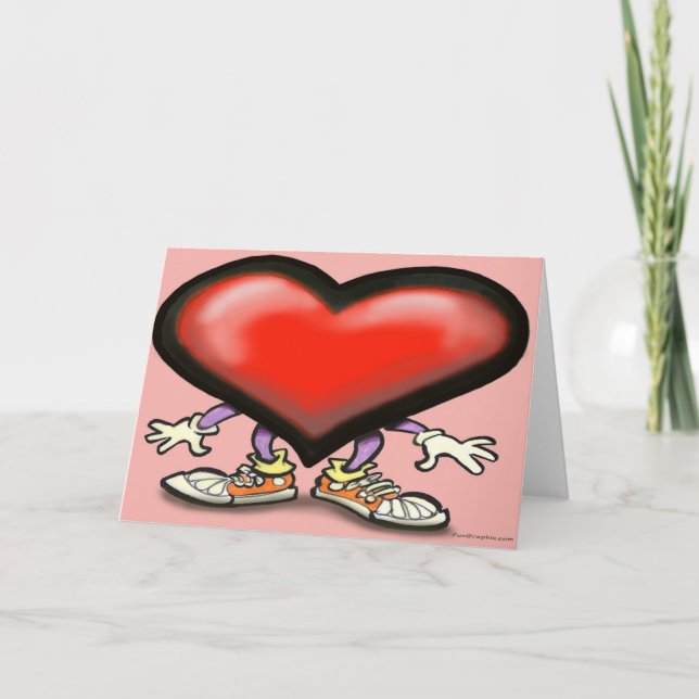 Heart Holiday Card (Front)