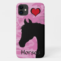 Heart Horse (pink camo)