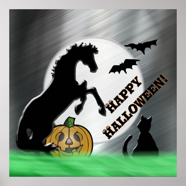 Heart Horses V Halloween Poster (Front)