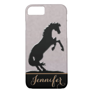 Heart Horses V (silvery mauve) iPhone 8/7 Case