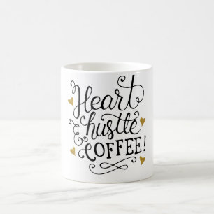 Heart, Hustle & Coffee Coffee Mug
