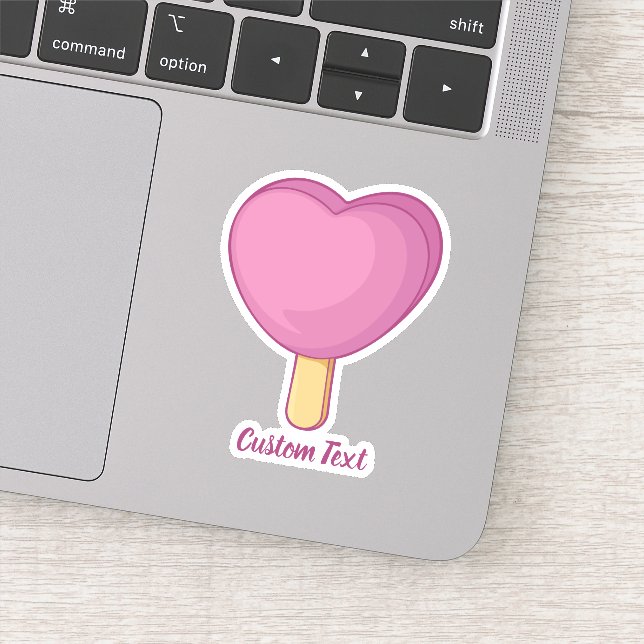 Heart Ice Cream Stick (Detail)