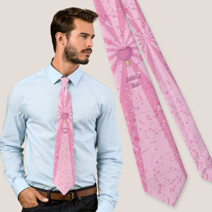 Heart Ice Cream Stick Tie