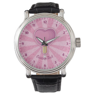 Heart Ice Cream Stick Watch