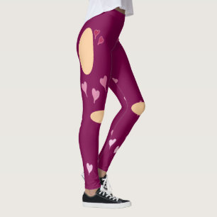 Heart Illusion Leggings