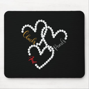 Heart I'm With Her Kamala Harris 2024 Mouse Mat