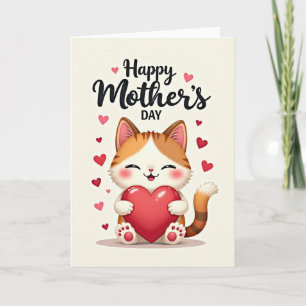 Heart Image Loving Mothers Day Card