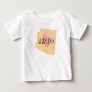 Heart in AZ Baby T-Shirt