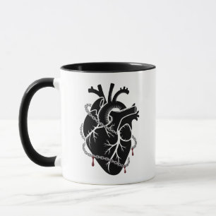 HEART IN CHAINS MUG