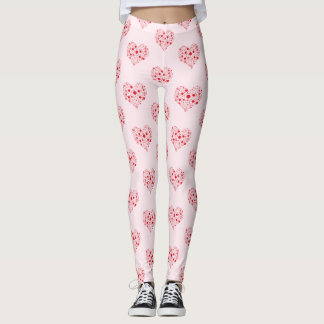Heart In Dots Leggings