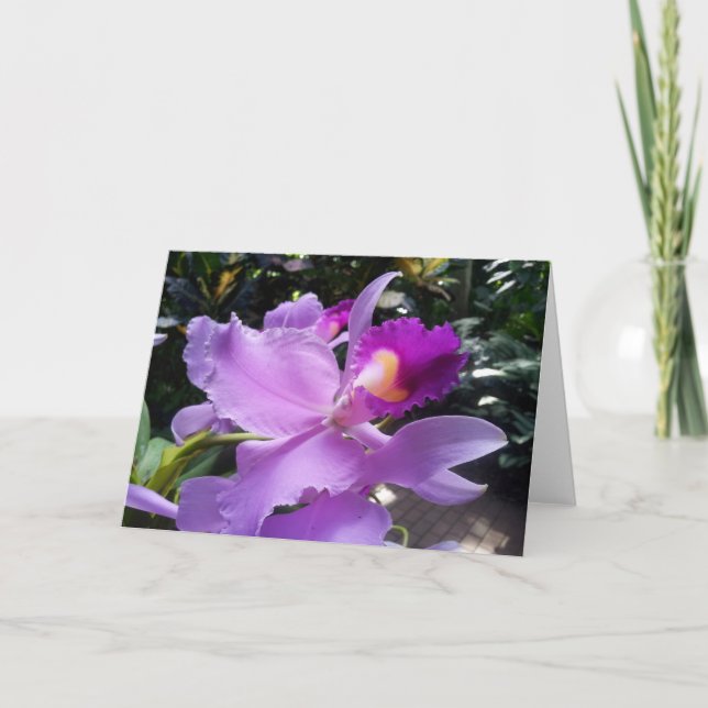 Heart in Flower Card (Front)
