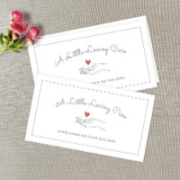 Heart in Hand Elderly Disabled Caregiver