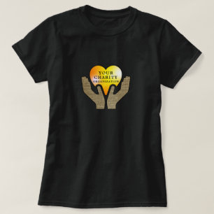 Heart in Hands, Charity Organization, Organizer T-Shirt