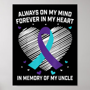 Heart In Memory Of My Uncle Suicide Awareness Prev Poster