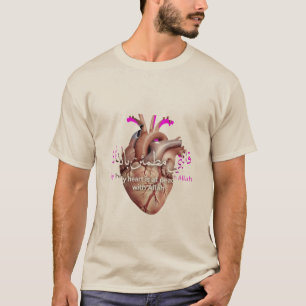 Heart Is at Peace With Allah T-Shirt
