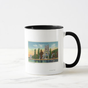 Heart Island View of Alster Tower Mug