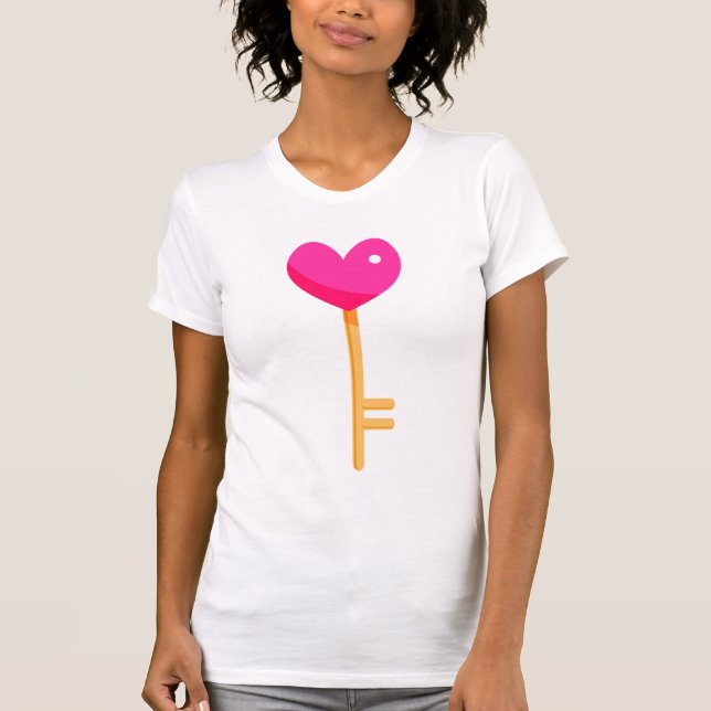 Heart Key T-shirt (Front)