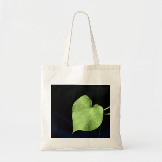 Heart Leaf Photo,Spring , Tote Bag (Front)