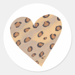 Heart Leopards, Custom Stickers
