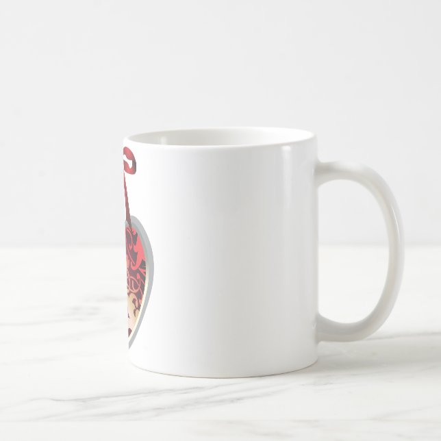 Heart Locket Coffee Mug (Right)