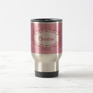 Heart Love 15 oz. Stainless steel Travel Mug Cup