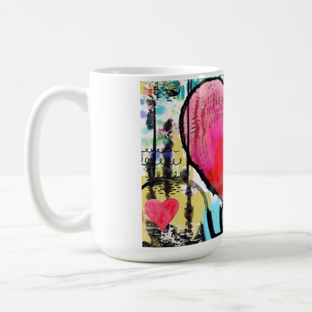 Heart Love Coffee Mug (Left)