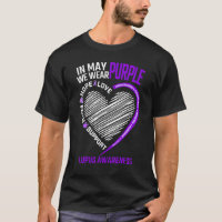 Heart Love Hope Faith In May We Wear Purple Lupus