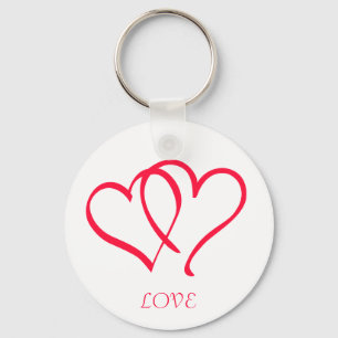 heart, LOVE Key Ring