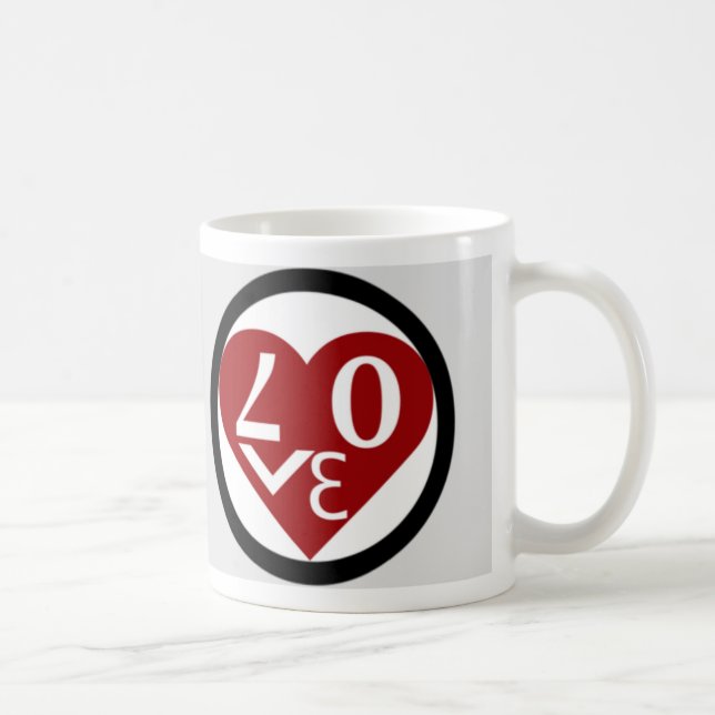 Heart Love Mug (Right)