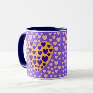 HEART LOVE MUG AS GIFT NEW YEAR VALANTININE LOVER