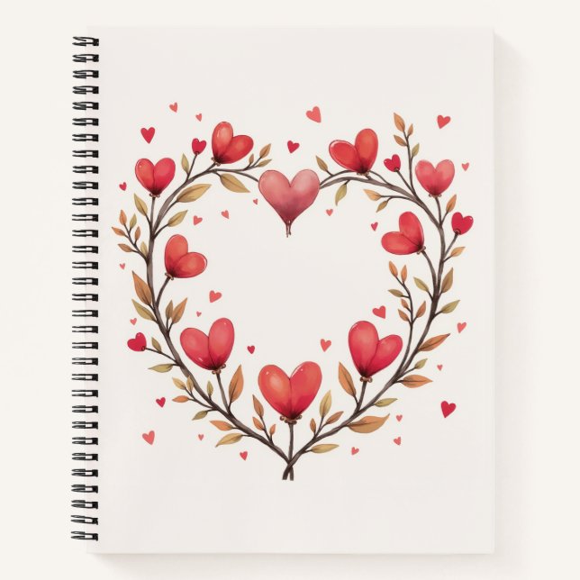 Heart & Love notebook (Front)