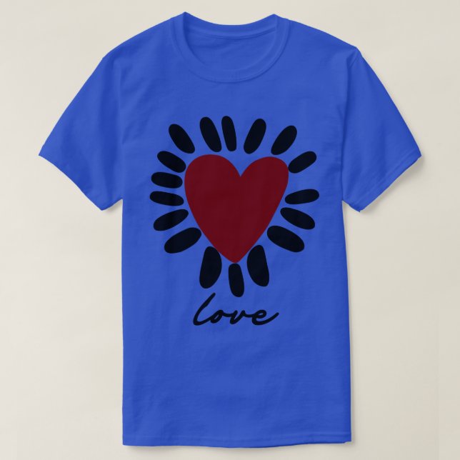 heart love T-Shirt (Design Front)