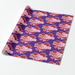 Heart Love Valentine Wrapping Paper