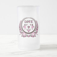 Heart Lover Beer Glass