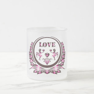 Heart Lover Glass Mug