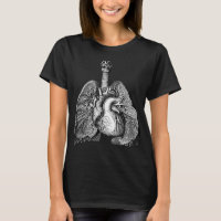 Heart Lungs Human Anatomy Science Art